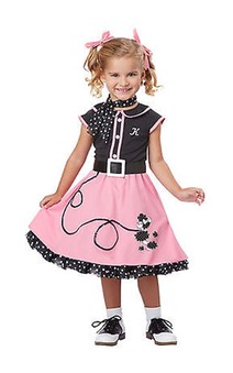 50's Poodle Cutie Toddler Costume