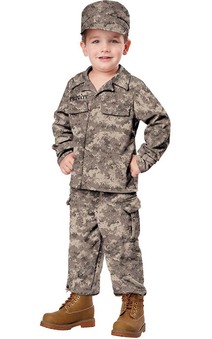Soldier Toddler Military Costume