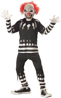 Creepy Clown Child Costume