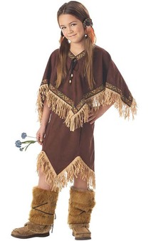 Indian Princess Wildflower Child Costume