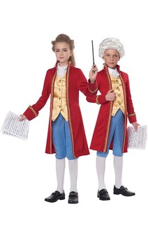 Classical Composer Amadeus Child Costume