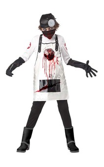 Open Heart Surgeon Child Halloween Doctor Costume