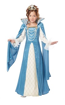 Renaissance Queen Child Medieval Costume