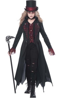 Gothic Vampiress Child Costume