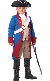 American Patriot Child Colonial British Costume