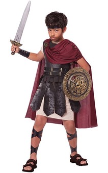 Spartan Warrior Child Roman Costume