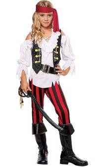 Posh Pirate Child Costume