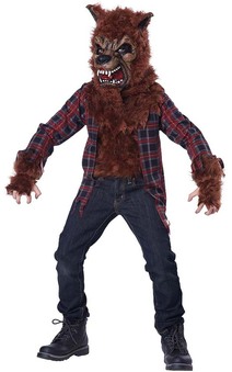 Blood Moon Werewolf Child Costume