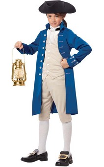 Captain Cook Child Colonial Army Costume