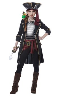 High Seas Pirate Captain Child Costume