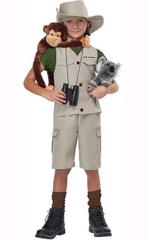 Wild Life Expert Zoo Keeper Child Costume