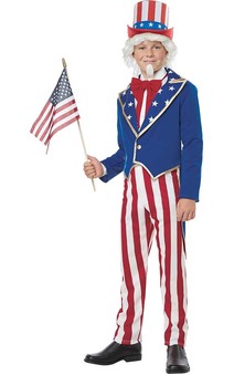 Uncle Sam Child American Costume