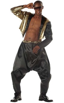 Old School Rapper Mc Hammer Adult Costume