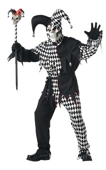 Evil Jester Adults Costume