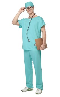 Doctor Scrubs Adult Costume