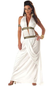 Roman Spartan Queen Adult Toga Costume