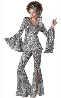 Foxy Lady Adult Disco Costume