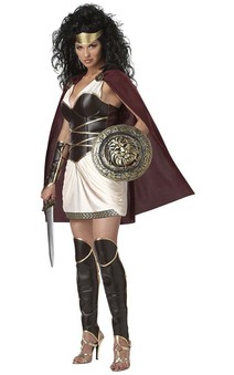 Greek Roman Warrior Queen Adult Costume