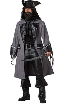 Blackbeard The Pirate Adult Captain Hook Costume