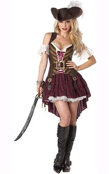 Sexy Swashbuckler Adult Pirate Costume