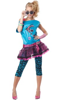 Valley Girl 1980s Adult Costume