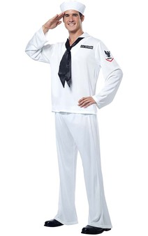 Sailor Adult Navy Marine Deluxe Costume