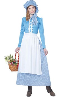 Pioneer Woman Adult Colonial Costume