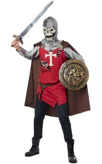 Skull Knight Adult Medieval Costume