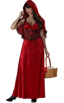 Little Red Adult Costume