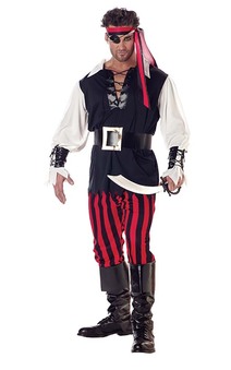 Cutthroat Pirate Adult Buccaneer Costume