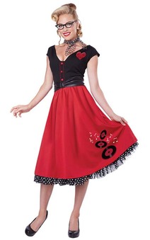 Rock N Roll Sweetheart Adult Costume