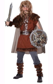 Mighty Viking Adult Warrior Scandinavian Costume