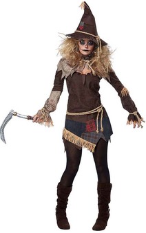 Creepy Scarecrow Evil Adult Halloween Costume