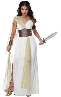 Spartan Warrior Queen Greek Toga Adult Costume