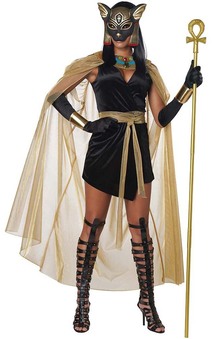 Feline Goddess Bastet Adult Egyptian Costume