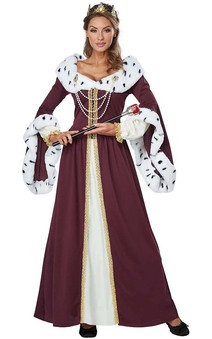 Royal Storybook Queen Adult Costume