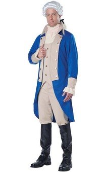George Washington Adult Usa President Costume