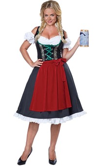 Oktoberfest Deluxe Fraulein Adult Costume