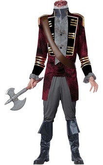 Deluxe Sleepy Hollow Headless Horseman Adult Costume
