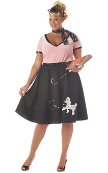 50's Sweetheart Plus Size Adult Costume