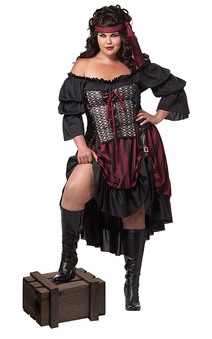 Pirate Wench Plus Size Adult Costume