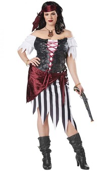 Pirate Beauty Plus Size Adult Costume