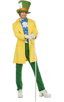Mad Hatter Colourful Adults Costume