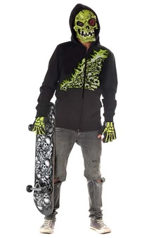 Child Bone Chiller Hoodie Scary