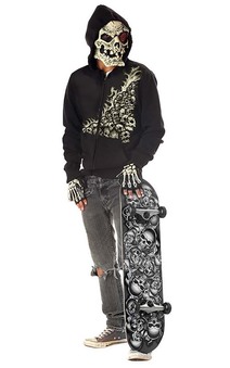 Bonehead Skater Child Costume