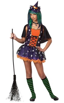 Tween Teen Twilight Witch Costume