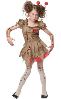 Voodoo Doll Dolly Tween Costume