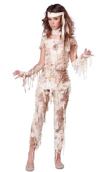 Mysterious Mummy Tween Egyptian Zombie Costume