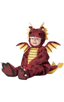 Adorable Fire Breathing Dragon Infant Costume
