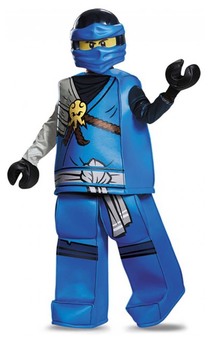 Jay Ninjago Prestige Lego Child Costume